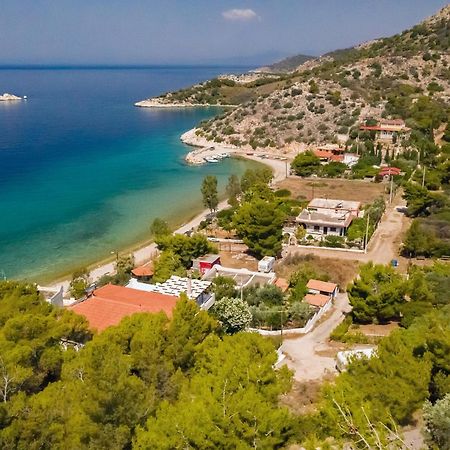 Villa Saronic Seafront Salamina Exterior foto